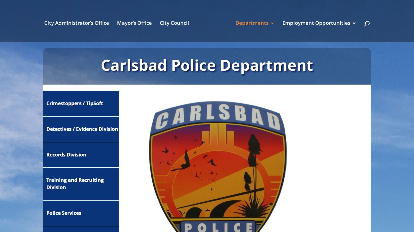 Carlsbad Police Department | Carlsbad, New Mexico - Official City Website
